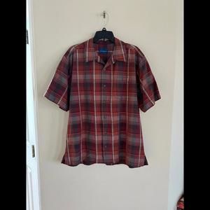 Tommy Bahama Silk Button Down Shirt‎ Large